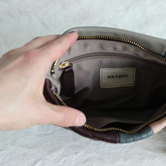 EUC: Leather ColorBlock Clutch. FINAL PRICE DROP - Picture 6 of 7